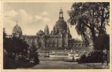 Dresden Frauenkirche von Königsufer o 5.11.1943