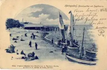 17424 Heringsdorf Strandpartie o 27.5.1901