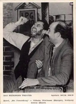 98617 Meininigen Meiniger Theater "Die Feststellung" * 1958