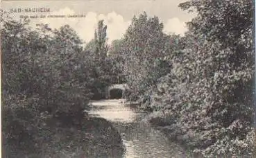61231 Bad Nauheim steinerne  Usabrücke * ca. 1910