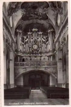 63916 Amorbach Abteikirche Orgel * ca. 1940