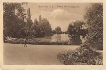 Karlsruhe Stadtgarten * ca. 1910