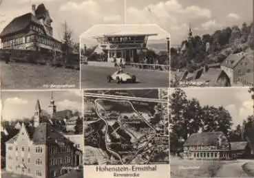 09337 Hohenstein-Ernstthal Rennstrecke Autorennen *ca. 1970