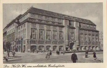 Berlin KaDeWe Kaufhaus des Westen gebr. ca. 1950