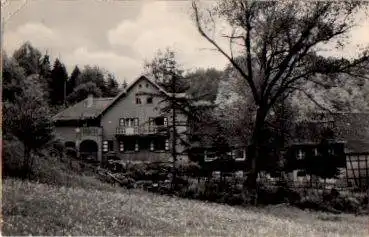 07607 Mühltal Waldgasthaus Walkmühle o ca. 1950