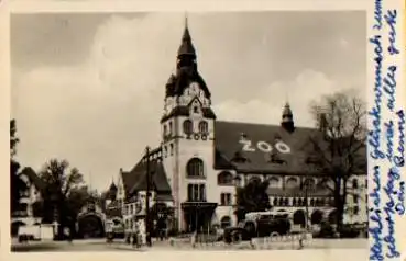 Leipzig, Zoo mit Kongreßhalle, Tierpark, o 5.6.1858