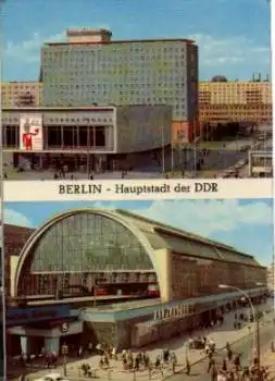 Berlin Kino International Bahnhof, o 1968
