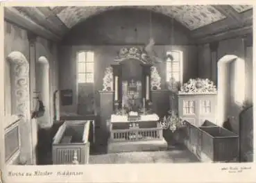 18565 Kloster Hiddensee Kirche Altar  * ca. 1955