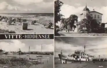 18565 Insel Hiddensee Vitte Hafen o 16.7.1967