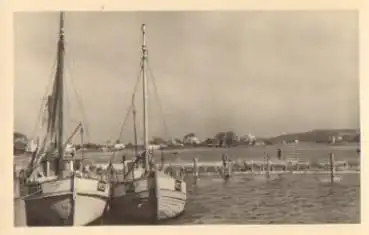 18565 Insel Hiddensee Vitte Hafen *ca. 1950