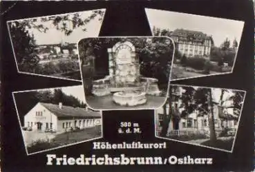 06507 Friedrichsbrunn o 4.9. 1960