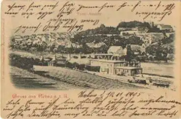 06642 Nebra mit Bahnhof o 10.11.1905