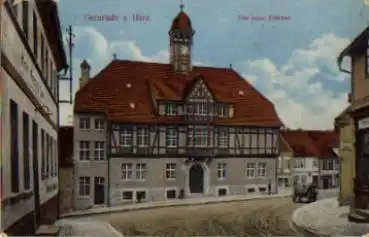 06507 Gernrode Das Neue Rathaus o 24.5.1917