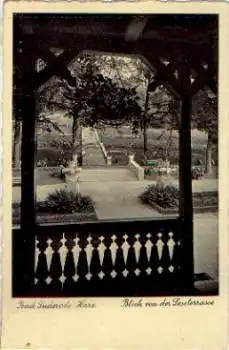 06507 Bad Suderode von der Leseterrasse o 27.6.1930
