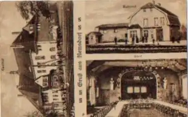 06268 Nemsdorf mit Bahnhof o 28.12.1921
