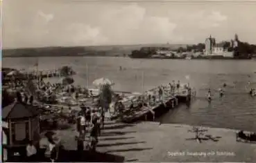 06317 Seeburg Seebad mit Schloss * 9.7.1934