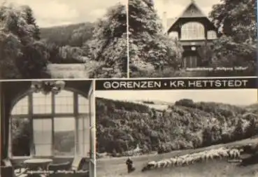 06343 Gorenzen Schafherde o 13.2.1984