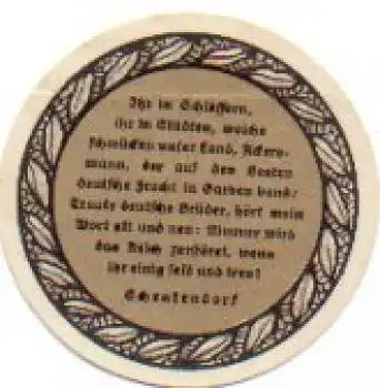06648 Eckartsberga Städtenotgeld 25 Pfennige Spruch v. Strachwitz 1921