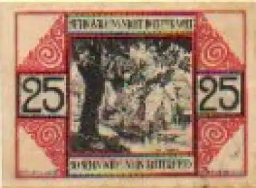 06749 Bitterfeld Städtenotgeld Wert 25 Pfennige 1920