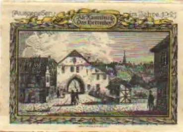 06618 Alt Naumburg Städtenotgeld 25 Pfennige 1921