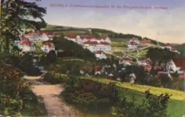 01816 Bad Gottleuba Heilstätte der Landesversicherungsanstalt o 21.6.1914