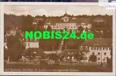 01816 Bad Gottleuba Heilstätte der Landesversicherungsanstalt Sachsen gebr. 26.5.1928