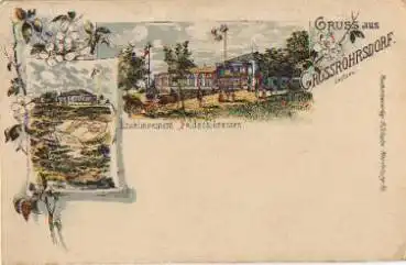 01825 Grossröhrsdorf Etablissement Feldschlösschen  *ca. 1900