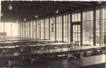 01824 Papstdorf, Pionierlager Klement Gottwald, Speisehalle *ca. 1960