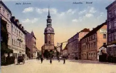01814 Schandau, Markt *ca. 1910