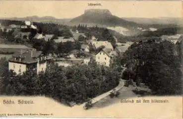 01824 Gohrisch mit Lilienstein o 10.7.1906