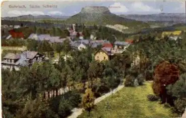 01824 Gohrisch mit Lilienstein *ca. 1910