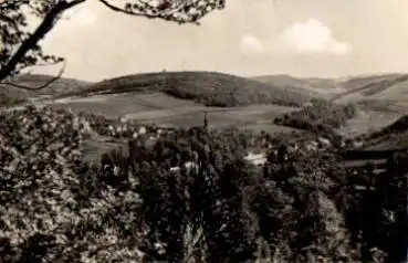 01819 Berggießhübel Blick von den Zehistaer Wänden *ca. 1960