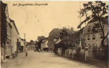 01819 Bad Berggießhübel Hauptstrasse o 30.9.1924