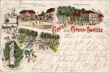 01809 Gross-Sedlitz Litho o 4.7.1898