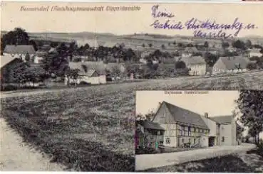 01744 Hennersdorf Dippoldiswalde Heymanns Gastwirtschaft o 1924