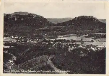 01824 Gohrisch mit Papststein und Gohrischstein o 6.7.1953