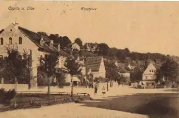 01796 Pirna-Copitz Hauptplatz o 25.3.1918