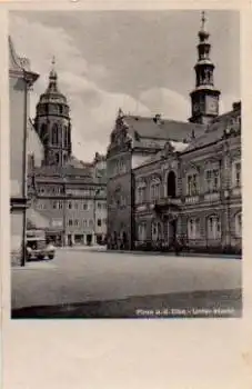 01796 Pirna Unter-Markt, o 15.5.1956