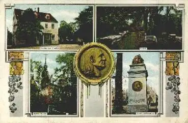Dresden Prohlis Restaurant Pahlitzsch-Denkma o 27.1.1914