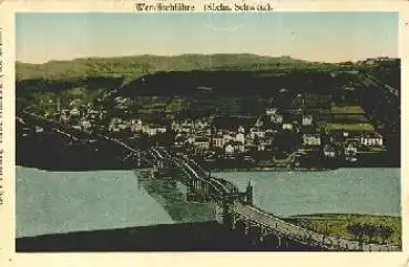 01814 Wendischfähre mit Schandau ca. 1900