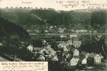 01814 Krippen mit Elbtal und Neu-Schandau o ca. 1910