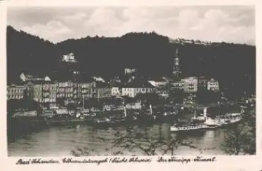 01814 Bad Schandau mit Elbdampfer "Dresden" *ca. 1950