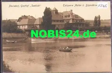 01744 Paulsdorf Talsperre Malter Gasthof Seeblick o 13.5.1934