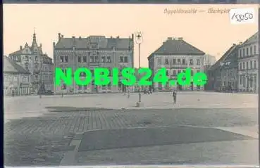 01744 Dippoldiswalde, Marktplatz *ca. 1910