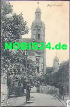 01744 Dippoldiswalde Kirche Rosengasse *ca. 1910