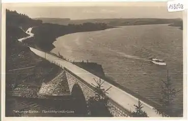 01744 Malter Talsperre Tännichtgrundbrücke *ca. 1930