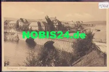 01744 Malter Talsperre Sperrmauer Dippoldiswalde *ca. 1920