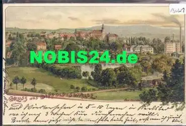 01744 Dippoldiswalde Künstlerkarte Erwin Spindler o 1901