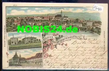 01744 Dippoldiswalde Farblitho o 20.3.1900