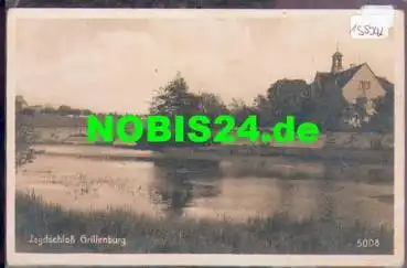 01737 Grillenburg, Jagschloss gebr. ca. 1930